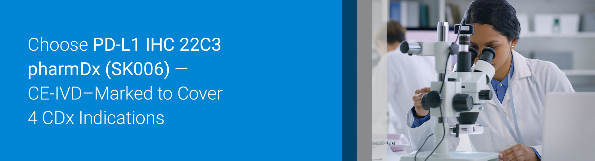 Choose PD-L1 IHC 22C3 pharmDx (SK006) — CE-IVD—Marked to Cover 4 CDx Indications